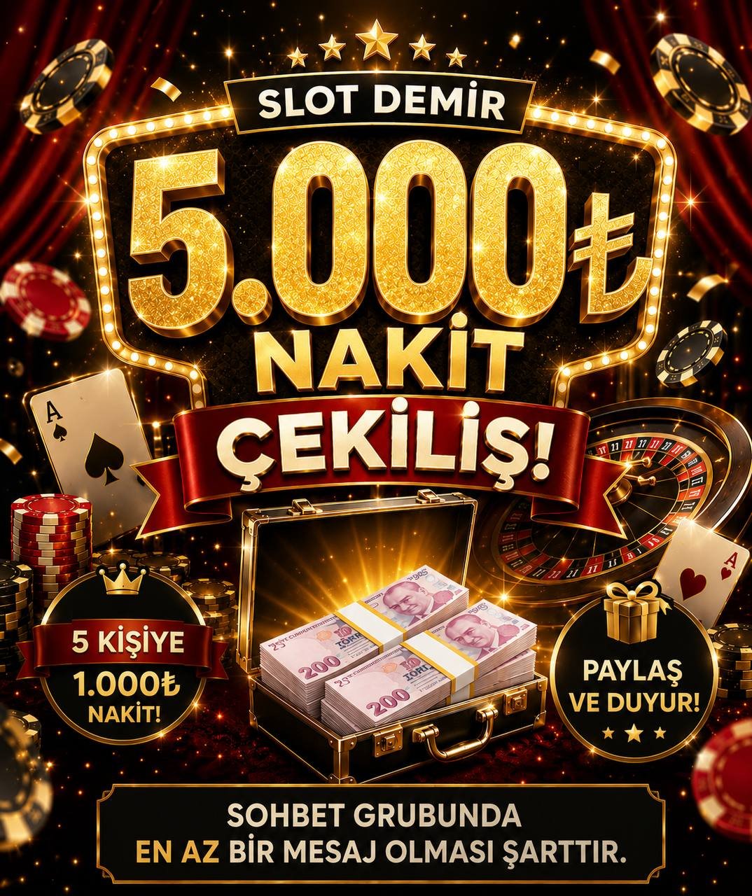 5000 TL NAKİT